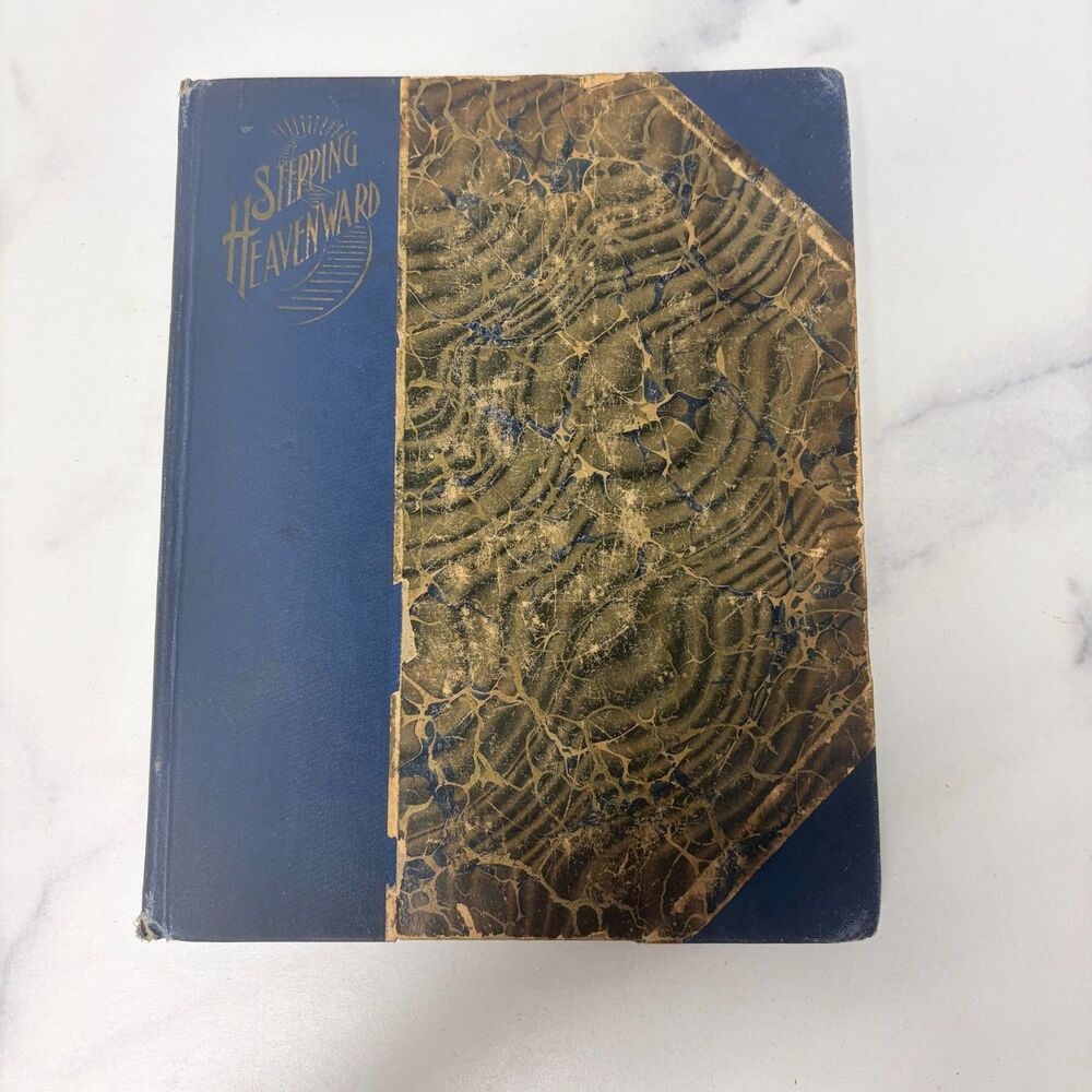 1901 Stepping Heavenward Elizabeth Prentiss Illustrated Antique Hardcover